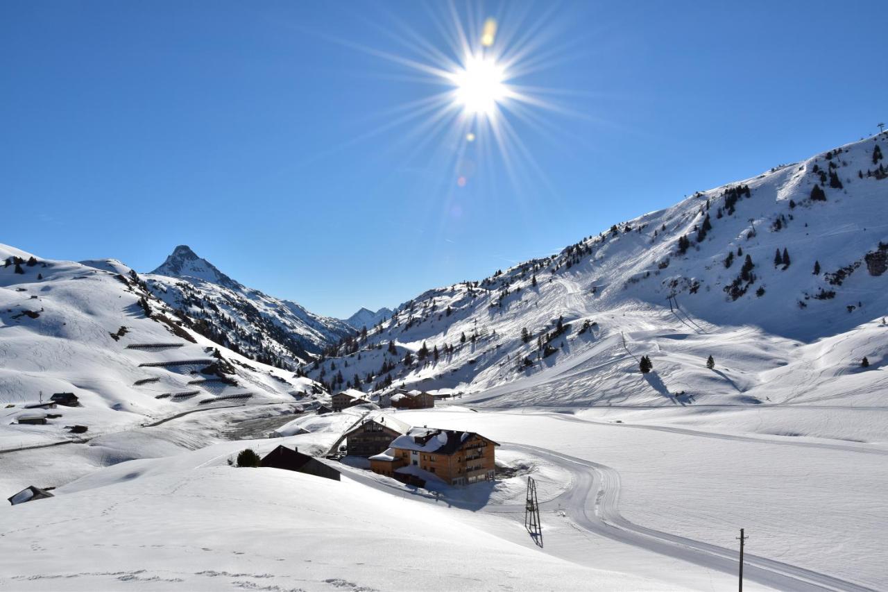 Apart-Wolf-Arlberg Warth  ภายนอก รูปภาพ
